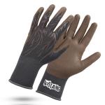 Rostaing - Gants de jardinage marron Roots - Taille 8-M - face recto